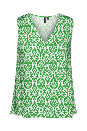 VMEASY JOY S/L V-NECK TOP WVN GA