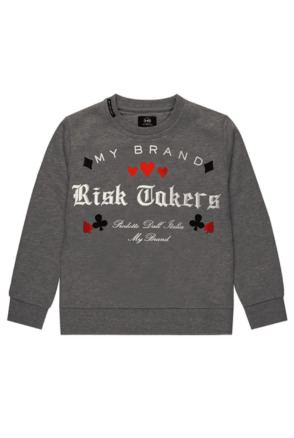 TAKERS RISK CARDS SWEATER