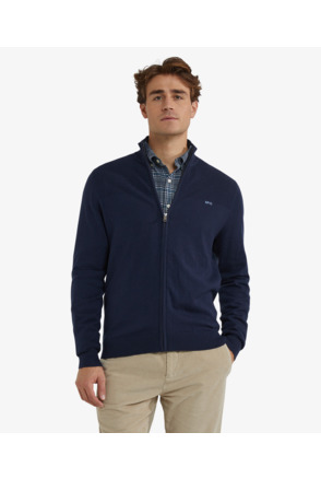 Zip Thru Cardigan Heren