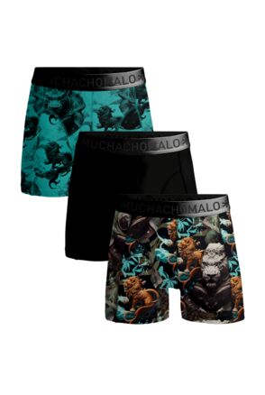 Boys 3-Pack Boxer Shorts Print/Print/Solid