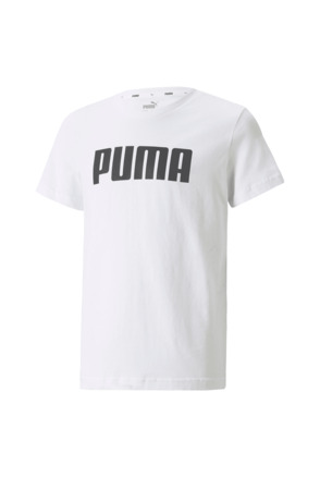 Boys ESS PUMA Tee Puma White