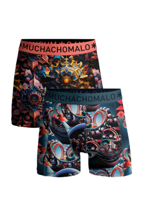 Mannen 2-Pack Boxershorts Nostalgisch