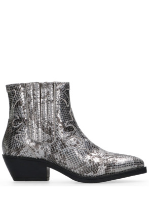 Tessy Cowboylaarzen Zilver