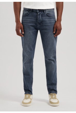 Dstrezzed Heren Denim Broek Wit Snow Peaks