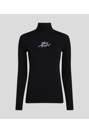 MOCK NECK LS T-SHIRT
