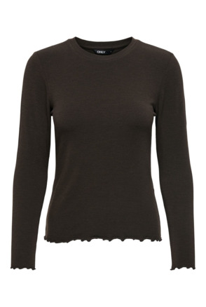 Regular Fit O-Neck Long Sleeves (L/S) Basic top met ronde hals en lange mouwen