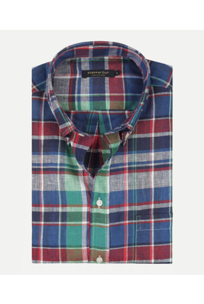 Linen Check Shirt RF BD