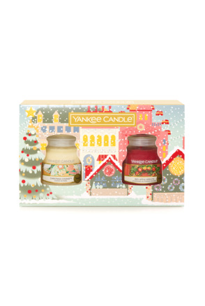 Yankee Candle Passport To The Holidays-cadeauset van 2 kleine potjes