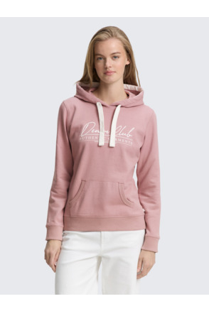 Hoodie sweatshirt met logoprint