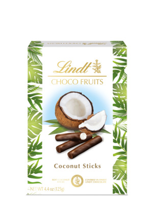 Lindt CHOCO FRUITS COCONUT 125g