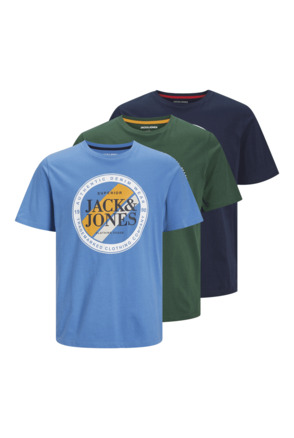 JJLOOF TEE SS CREW NECK 3PK MP