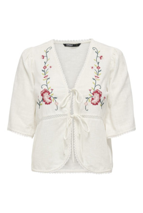 Regular Fit V-Neck 2/4 Sleeves (2/4) Comfortabel regular fit vest met V-hals voor zomers gebruik
