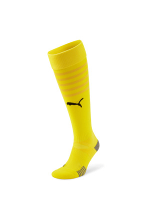 teamFINAL Socks Cyber Yellow-Puma Black