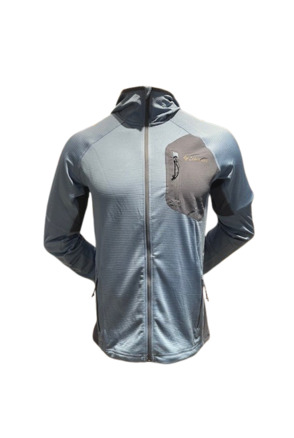 Single Canyon Fleece met capuchon