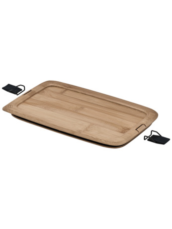 Snack Lid FLEXX 2GO Bamboo with Clips for container 1,5 L