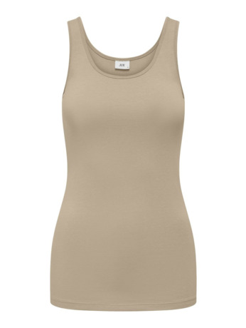 Slim Fit U-Neck Sleeveless (S/L) Klassieke Basic mouwloze tanktop met U-hals