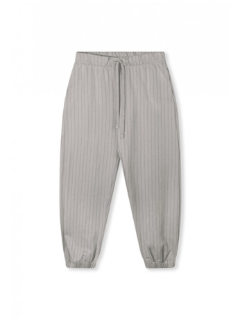 10DAYS Dames gestreepte jogger broek katoen elastaan