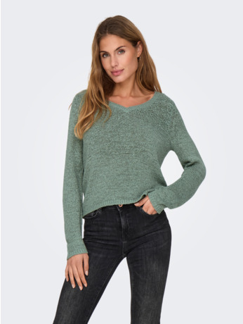 ONLGEENA L/S V-NECK KNT NOOS