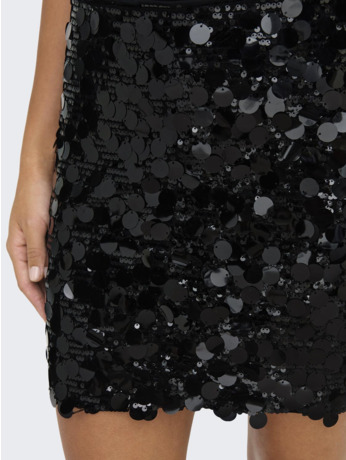 ONLJADEL SEQUINS SKIRT WVN