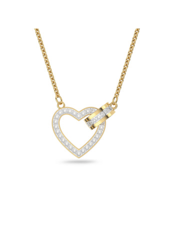 Lovely Necklace Gold shiny Crystal