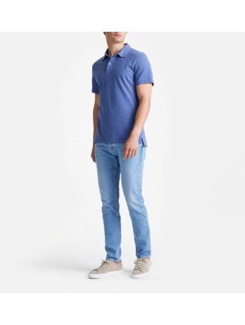 King Essentials The James Poloshirt Royal Blauw