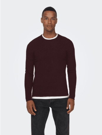 ONSPANTER LIFE 12 STRUC CREW KNIT N