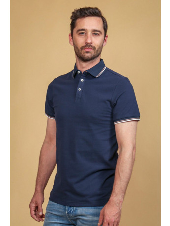 Suitable Polo Jesse Donkerblauw
