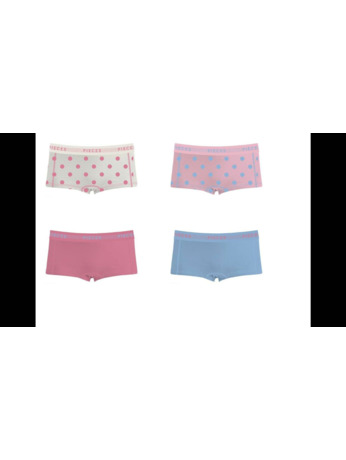 PCLOGO LADY BOXERS 4-PACK