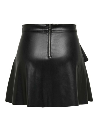 ONLEMMA FAUX LEATHE FRILL SKIRT OTW