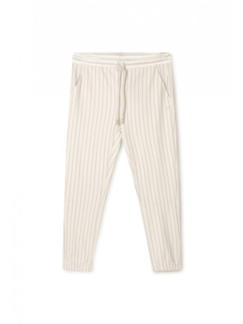 10DAYS Dames gestreepte cropped jogger katoen