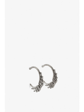 ROCK STAR HOOP EARRING