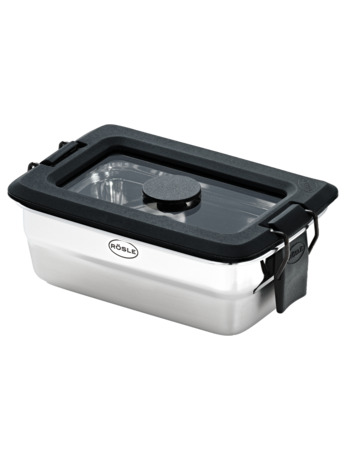 Snack Container Set FLEXX 2GO with Glass lid and Clips