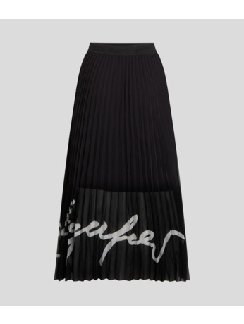SIGNATURE EDGE PLEATED SKIRT