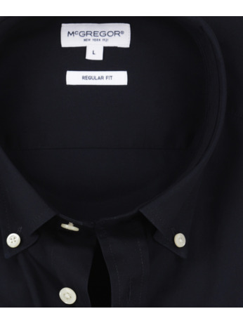 Stretch Poplin Shirt 100% Cotton Heren