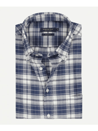 Brushed Twill Check Shirt BD RF