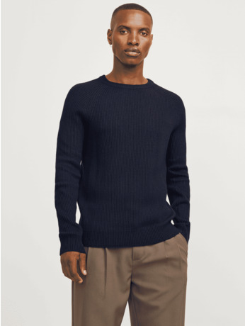 JJPANNEL KNIT CREW NECK AW24