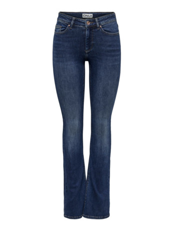 Flared Fit Jeans met uitlopende taille en uitlopende taille met zakken aan de voorkant