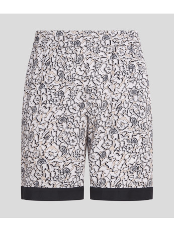 FLORAL PRINT FLUID SHORT