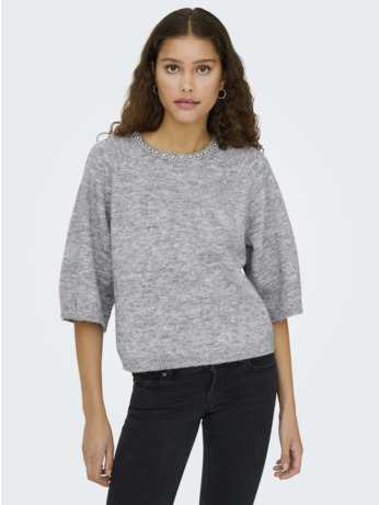 Knit Fit O-Neck 3/4 Sleeves (3/4)