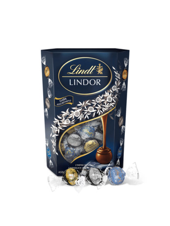 LINDOR Pure Assorti chocolade bonbons 500g