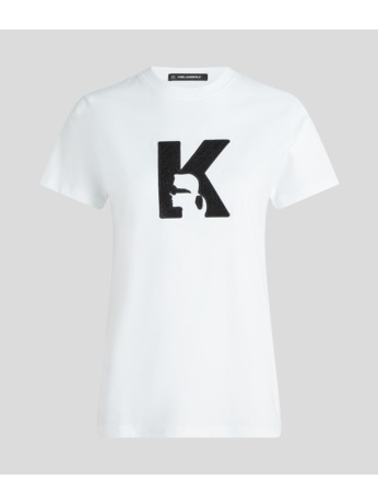 K LOGO BOUCLE T-SHIRT