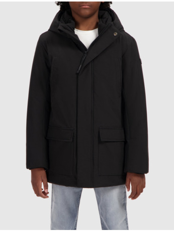 Junior Logo Badge Parka 100% Polyester