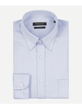 Herringbone Regular Fit Button down shirt