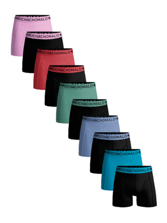 Heren 10-pack Boxershorts effen