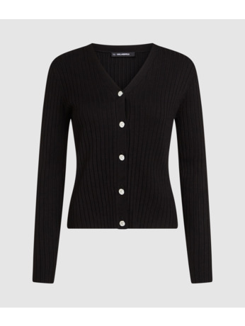K BUTTON KNIT CARDIGAN