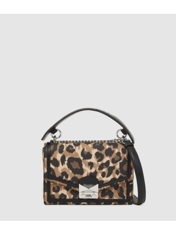 K/STYLE LEOPARD SHOULDER BAG