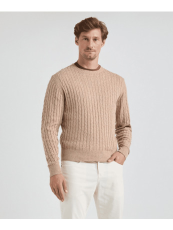 Cable Crew Neck sweater