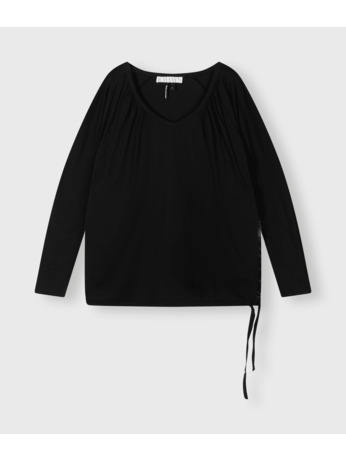 10DAYS Dames lange mouw t-shirt tie 100% biologisch katoen