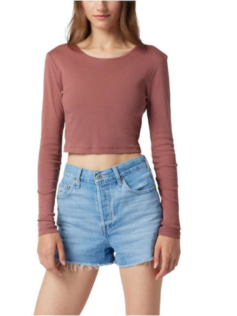 ONLKIKA L/S CROPPED TOP JRS