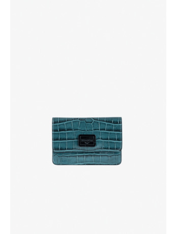 LE CECILIA WALLET EMBOSSED CRO